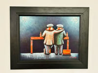 Image 1 of ‘Time Gentlemen Please (Double Maxim Version)’ Oil Painting 