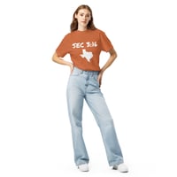 Image 3 of Texas - Unisex garment-dyed heavyweight t-shirt