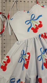 PREORDER Cherries sweetheart dress