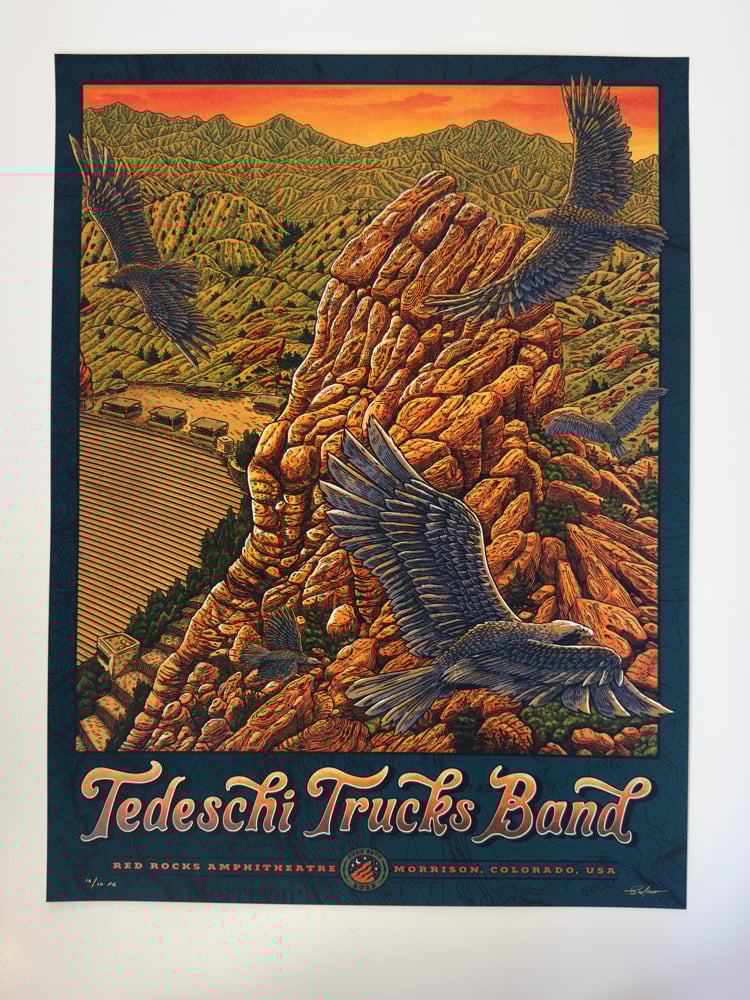 TTB - 7/29/23 Red Rocks - REGULAR PAPER