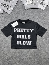 Image 3 of PGG BABY CROP TEE BLACK