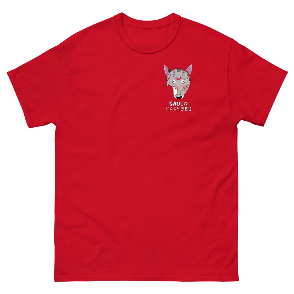 Image of SAUSO KASHEES SMALL HEAVYWEIGHT TEE/ RED