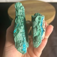 Image 3 of Malachite & Chrysocolla Slabs ($26-$34)