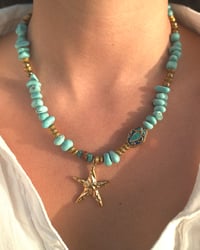 Image 2 of Starfish Serenity Necklace