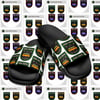 LAGOS TRAFFIC COUTURE MEN'S SLIDES