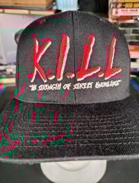 Image 3 of RARE K.I.L.L. Brand Snapback Hat - Next To New Condition - "The Strength Of Street Knowledge"