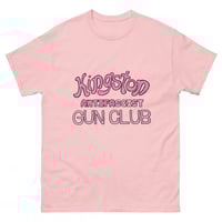 Image 1 of Kingston Antifascist Gun Club Tee in Pink
