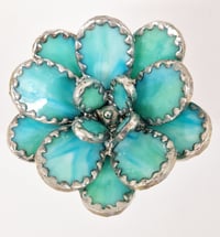 Image 2 of Stained Glass Rounded Leaf Succulent 