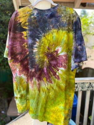 Image of 2XL Godzilla Be Gay Do Crime Tie Dye Shirt 