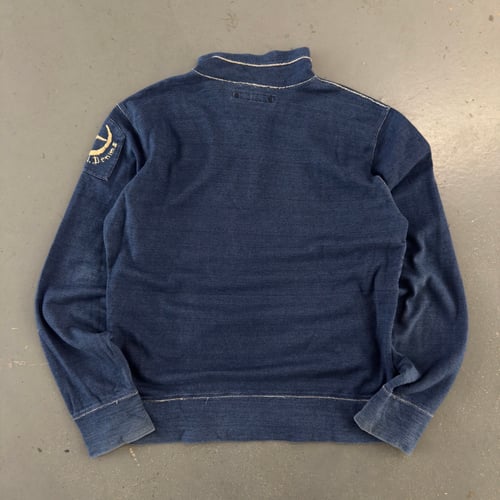 Image of Early 2000s Stone Island Denims 1/4 Zip, size medium