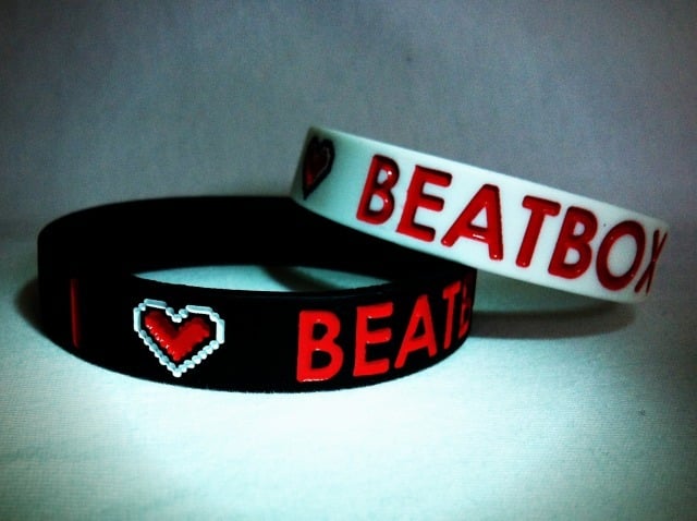 Image of I Love BEATBOX Wristbands 1/2"