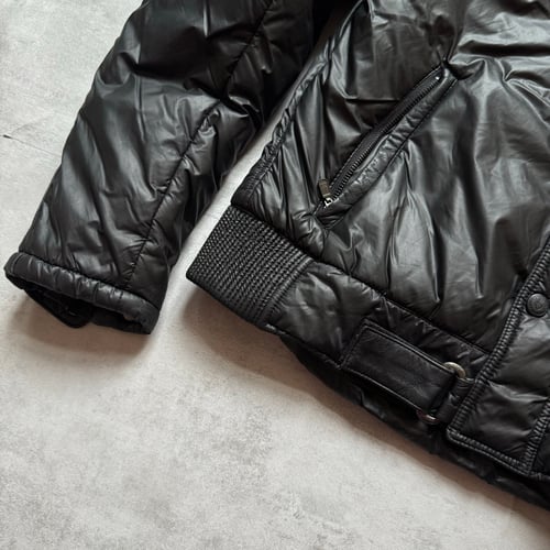 Image of 2000s Belstaff Padded Biker Jackets, size medium