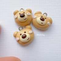 Image 3 of Cute Bear Polymer Clay Charm