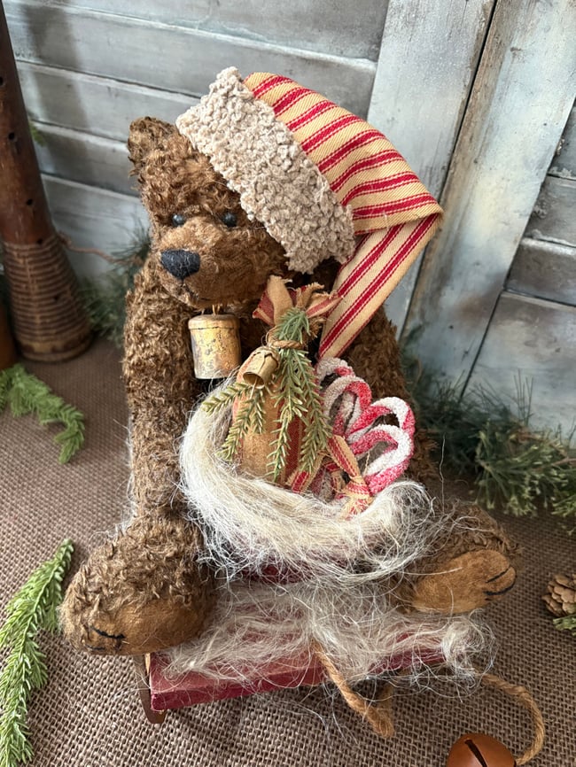 #3. Bramble the bear Pull Toy