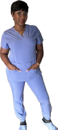 Image 1 of RIB PANEL JOGGER SET-CEIL