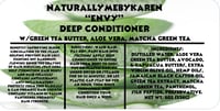 Image 2 of “ENVY” DEEP CONDITIONER W/GREEN TEA BUTTER, ALOE VERA, MATCHA GREEN TEA 