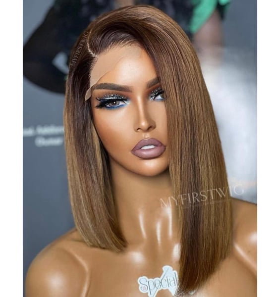 Image of My first wig Bob A symmetrical  Human 