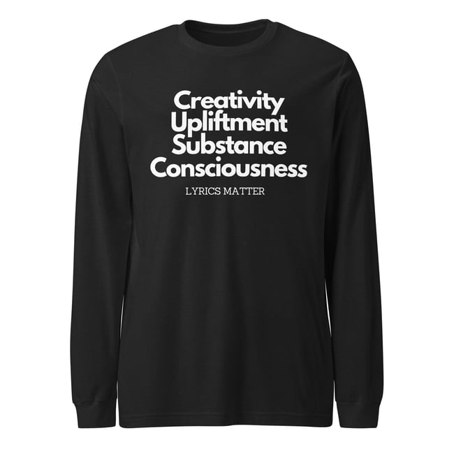 Black Long Sleeve CUSC Tee