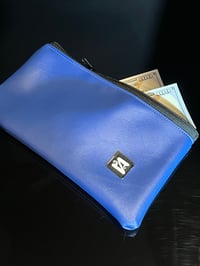 Image 4 of Blue Bespoke Bank Bag