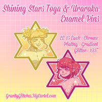 [PRE-ORDER] Shining Stars Toga and Uraraka Enamel Pin