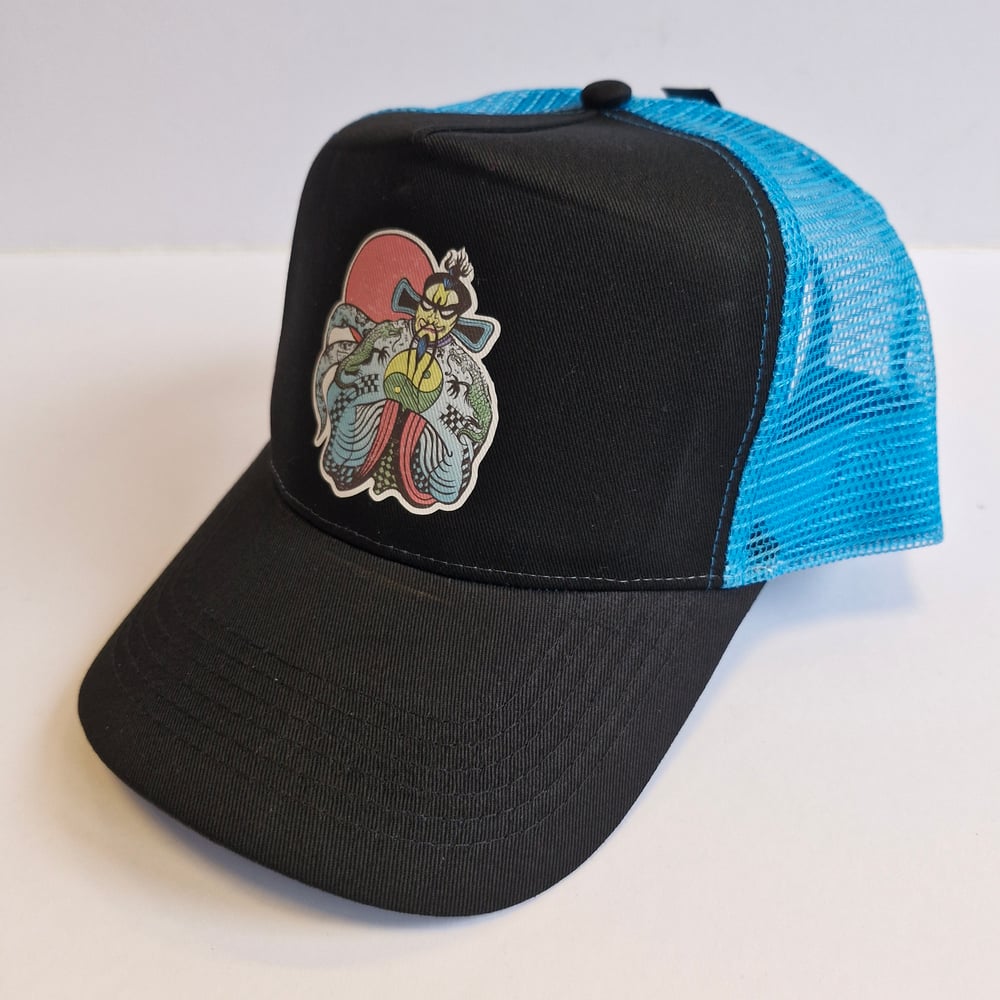 Image of Big Trouble in Little China Inspired Trucker Cap Hat
