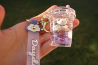 Image 2 of Bear keychain 小熊奶茶杯钥匙扣/包包挂件