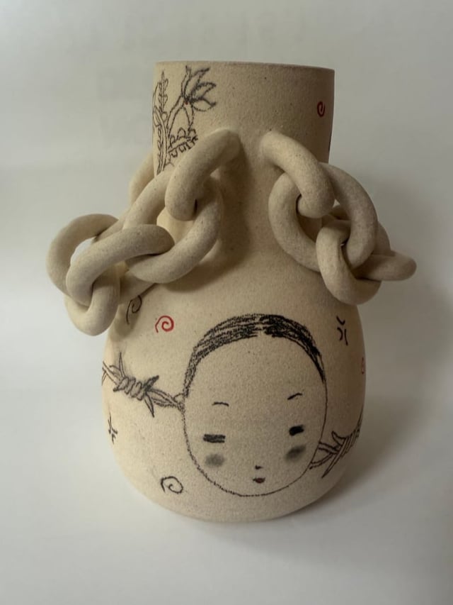Large Sketch Vase