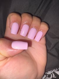 Image 6 of  Pink baddies every day short gel press on set