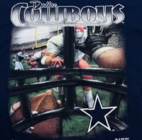 Image 2 of VTG 90s Dallas Cowboys Tee Sz 2XL