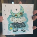 Limited Edition Silver Foiled 'Merry Merriment' Art Card Mini Print