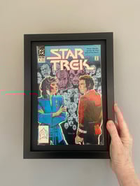 Image 5 of Star Trek, framed complete vintage DC comic, No 6 March 1990