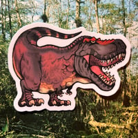 Image 1 of Tyrannosaurus Rex Sticker