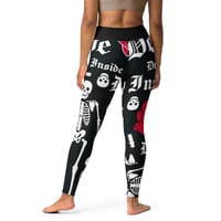 Image 3 of WILD Dead Inside Yoga Leggings