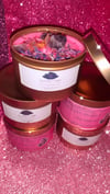 ElegantVibez Signature candle!  Beautifully Healed “Enchanted” Amethyst Candles (Low in stock)