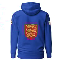 Image 18 of Unisex Hoodie Three Lions Back