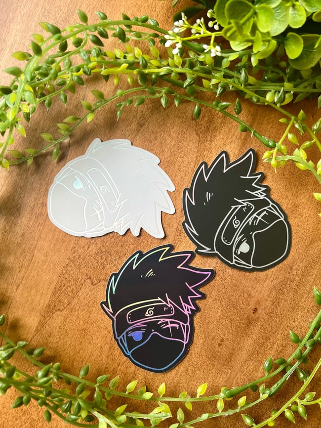 Kakashi Holo Stickers