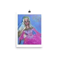 Image 4 of "Princess Palace Barbie" print