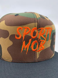 Image 2 of Forest camo Sporty Mob hat 