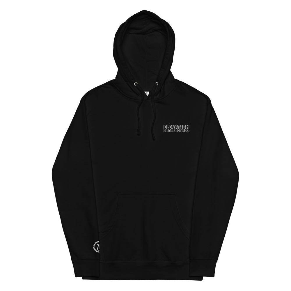 Embroidered team logo hoodie 