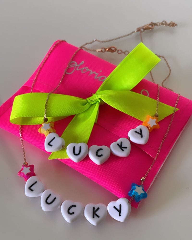 Image of COLLANA CANDY HEART LUCKY
