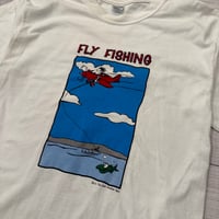 Image 2 of Vintage Fly Fishing Fly Tee - L