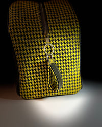 Image 5 of Yellow houndstooth duffle and tool roll