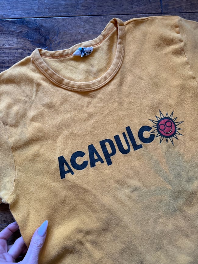 late 60s/early 70s Acapulco tee