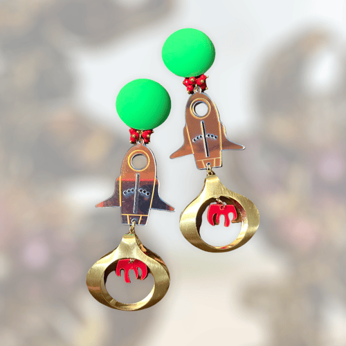 Image of Let’s Go to Space earrings