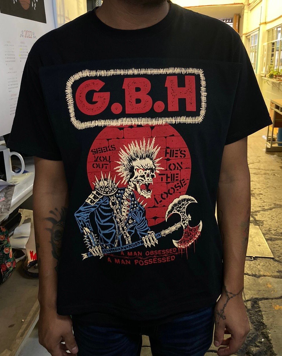 gbh t トップ シャツ