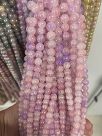 Image 5 of High Quality Crystal Crackle Bead Strands