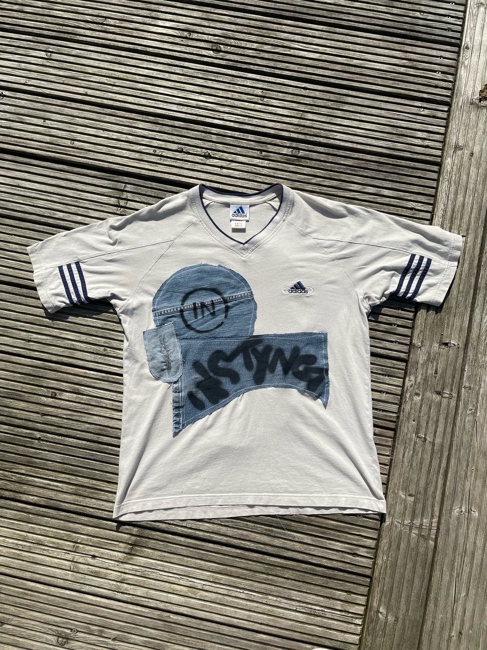 oversized fit instynct football tee