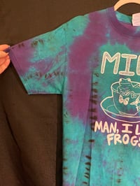Image 2 of MEDIUM MILF Man I Love Frogs Tie Dye Shirt 3