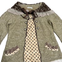 Image 2 of Axes Femme polka dot knit sweater