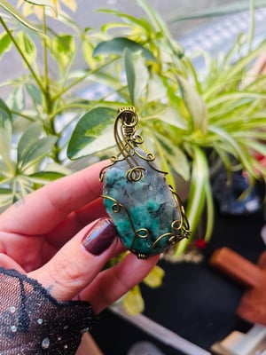 Image of Emerald necklace